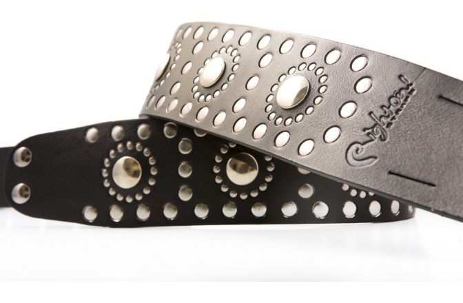 Curea chitară RightOn Thunderstruck Black