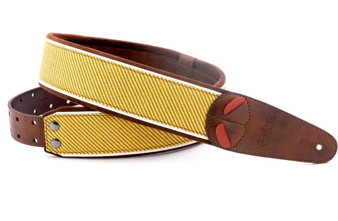 Curea chitară RightOn Tweed Brown