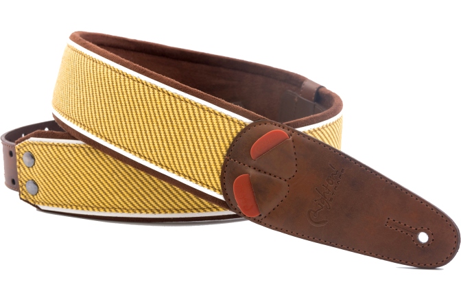 Curea chitară RightOn Tweed Brown