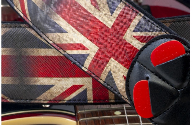 Curea chitară RightOn Union-jack British
