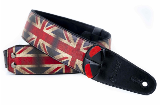 Curea chitară RightOn Union-jack British