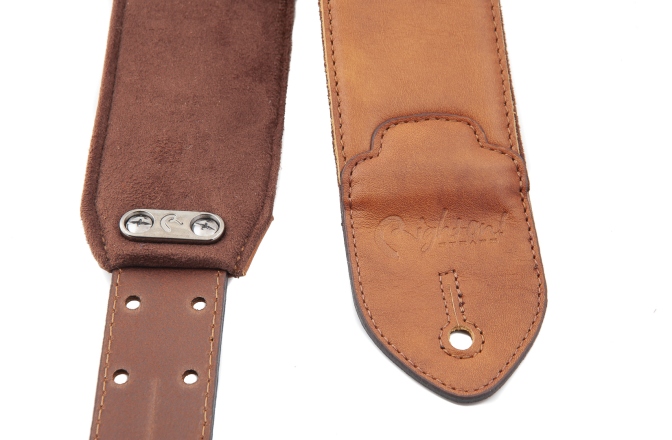 Curea chitară RightOn Vintage Light Brown