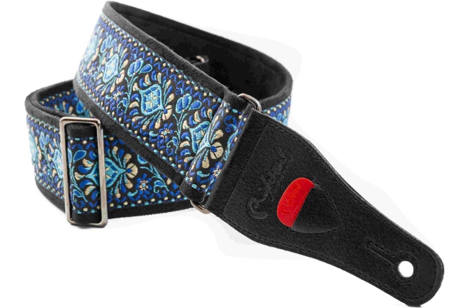 Curea chitară RightOn Woodstock Ii Blue