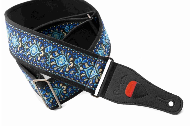 Curea chitară RightOn Woodstock Ii Blue