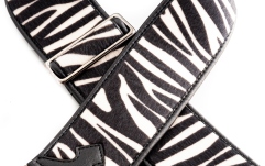 Curea chitară RightOn Zebra White