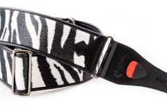 Curea chitară RightOn Zebra White