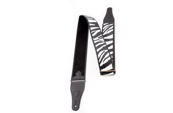Curea chitară RightOn Zebra White