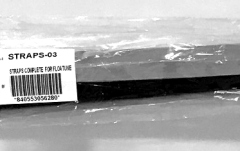 Curea Conga Meinl Conga Tuning Strap complete 12" chrome - for FL12