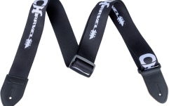 Curea de Chitară Chauvet Charvel Strap Black with White Logo
