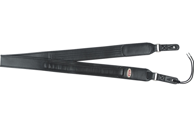 Curea de Chitară EVH Premium Leather Strap Black 56"