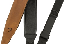 Curea de Chitară Fender Right Height Leather Strap Cognac 2.5"