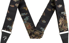 Curea de chitară Fender Satin Dragon Strap Black