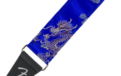 Curea de chitară Fender Satin Dragon Strap Royal Blue