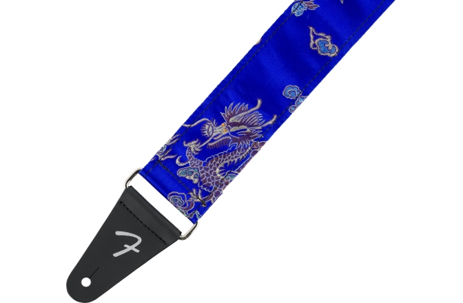 Curea de chitară Fender Satin Dragon Strap Royal Blue