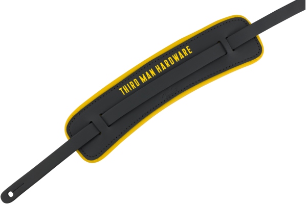 X Third Man Hardware Leather Strap Black/Yellow X Third Man Hardware Leather Strap Black/Yellow