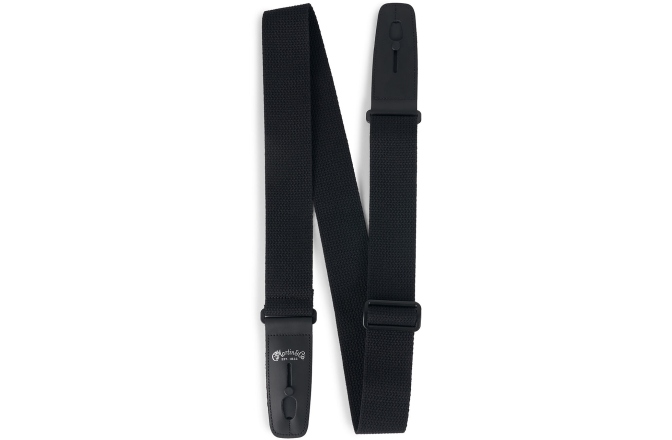 Curea de chitară Martin Guitars Strap Cotton Lock-it Black 
