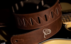 Curea de chitară Ortega Suede Leather Strap - Vintage Malt