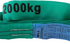 Curea flexibilă SHZ Round Sling 1m, max. Load 2000KG nach EN 1492-2 SF7 green