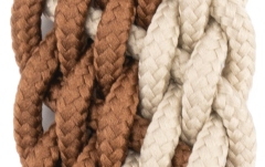 Curea mandolină Daddario 1" Braided Mandolin Strap - Brown/Cream