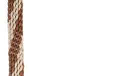 Curea mandolină Daddario 1" Braided Mandolin Strap - Brown/Cream