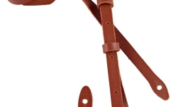 Curea Mandolină Ortega Mandolinstrap Leather with Shoulderpart Brown
