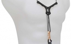 Curea pentru gât Clarinet Bas BG France  C50YMSH Zen Leather strap Clarinet Bas