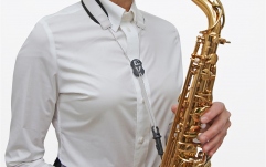 Curea Saxofon BG France S28SH White Leather