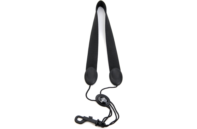 Curea Saxofon  Daddario Woodwinds Saxophone Strap Soprano/Alto Black Nylon Snap Hook