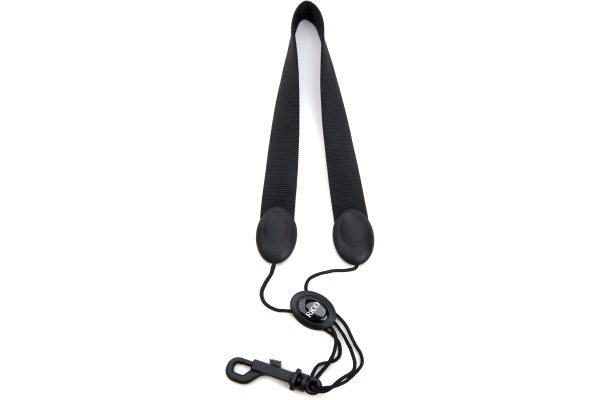 Saxophone Strap Tenor/Baritone Black Nylon Snap Hook