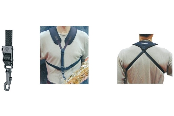 Curea saxofon Super Harness Negru Curea saxofon Super Harness Negru