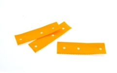 Curea scurtă Hardcase Hardcase Textile Strap Yellow - Short 105mm x 30mm