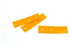 Curea scurtă Hardcase Hardcase Textile Strap Yellow - Short 105mm x 30mm