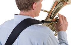 Curea transport  Neotech Curea transport Corn tenor/bariton Brass Sling