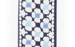 Curea Ukulele Daddario Nylon Ukulele Strap Blue Flowers