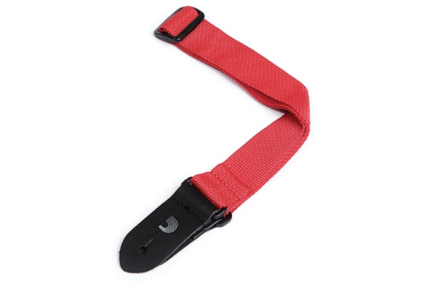 Polypropylene Ukulele Strap Red Polypropylene Ukulele Strap Red