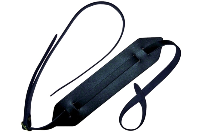 Curea ukulele Gewa F&S Piele Ukulele Negru