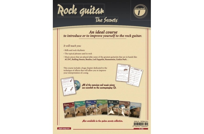 Curs chitară electrică No brand Rock Guitar The Secrets 1