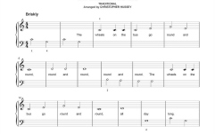 Curs pian John Thompson's Easiest Children's Songs