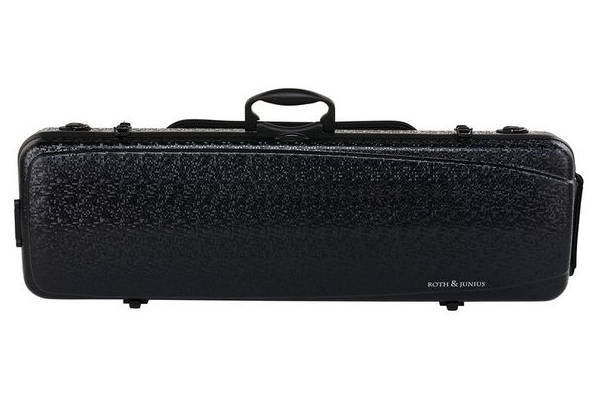 Roth & Junius PolyCarb Violin Case MOP-BK