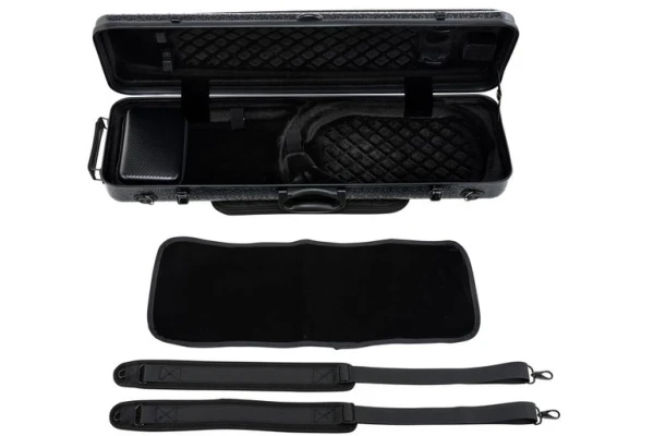 Roth & Junius PolyCarb Violin Case MOP-BK — 4