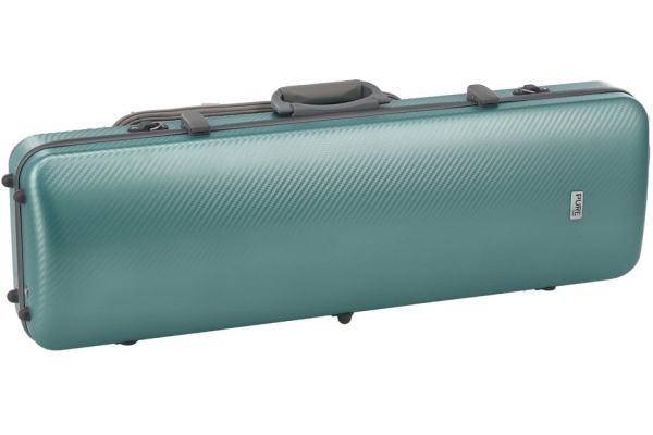Gewa Violin Case Polycarbonat FUN 4/4 - 1/2, Green/White