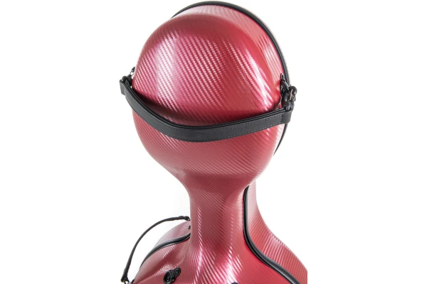 Gewa Cello Case POLYCARBONAT 4.6 4/4 red Rolly — 3
