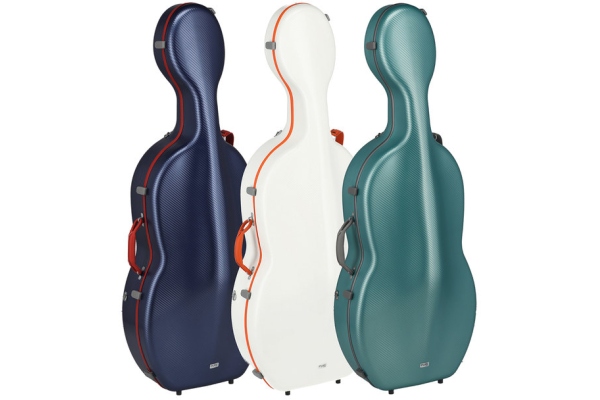 Gewa Cello Case Polycarbonat FUN 4/4, Blue/Red