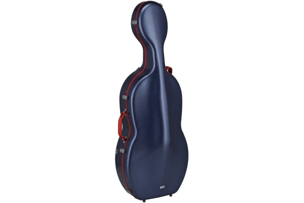 Gewa Cello Case Polycarbonat FUN 4/4, Blue/Red — 2