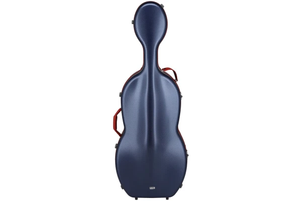 Gewa Cello Case Polycarbonat FUN 4/4, Blue/Red — 3