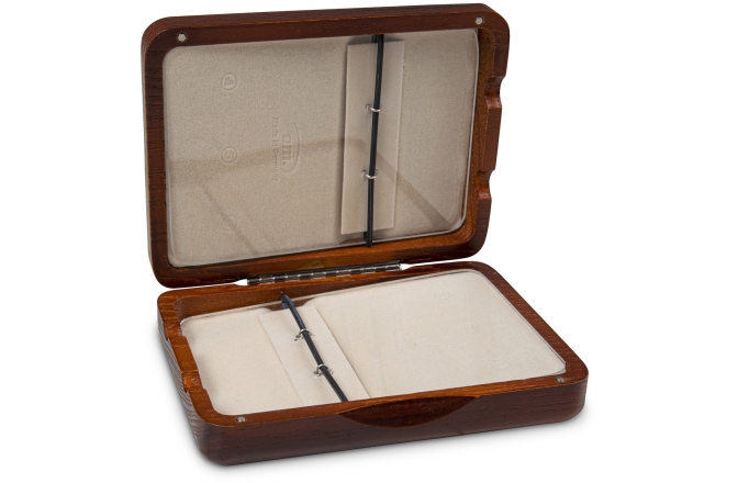 Cutie de ancii Gewa Etui ancii lacuit maro-roscat