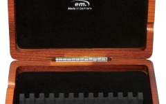 Cutie de ancii Gewa Etui ancii Oboi 12 tuburi Brun-roscat lacuit