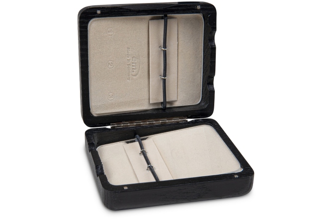Cutie de protectie Gewa Etui ancii Clarinet 6 Ancii Lacuit negru