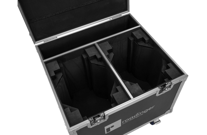 Cutie de transport Roadinger Flightcase 2x EYE-1940 with wheels