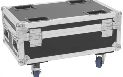 Cutie de transport  Roadinger Flightcase 4x AKKU IP UP-4 Plus HCL Spot WDMX with Charging Function